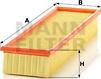 Mann-Filter C 39 108 - Filtru aer aaoparts.ro