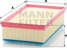 Mann-Filter C 30 190 - Filtru aer aaoparts.ro