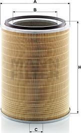 Mann-Filter C 31 1256/2 - Filtru aer aaoparts.ro