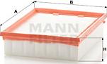 Mann-Filter C 2548 - Filtru aer aaoparts.ro