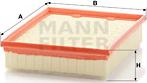 Mann-Filter C 25 109/1 - Filtru aer aaoparts.ro