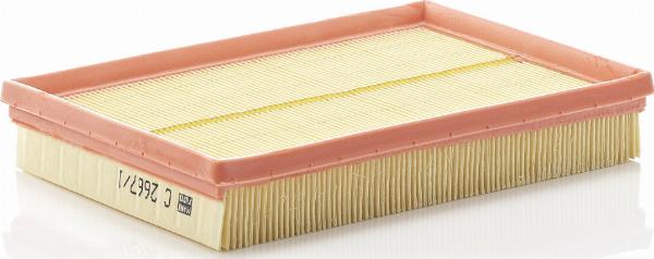Mann-Filter C 2667/1 - Filtru aer aaoparts.ro