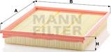 Mann-Filter C 28 150 - Filtru aer aaoparts.ro