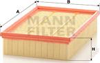 Mann-Filter C 28 100 - Filtru aer aaoparts.ro