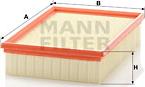 Mann-Filter C 28 136/1 - Filtru aer aaoparts.ro