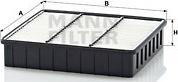 Mann-Filter C 2335 - Filtru aer aaoparts.ro