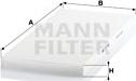 Mann-Filter CU 4594 - Filtru, aer habitaclu aaoparts.ro