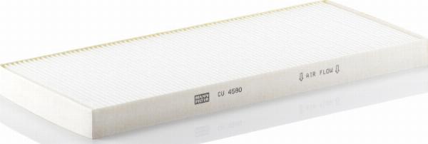 Mann-Filter CU 4580 - Filtru, aer habitaclu aaoparts.ro