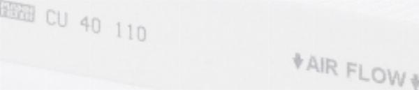 Mann-Filter CU 40 110 - Filtru, aer habitaclu aaoparts.ro