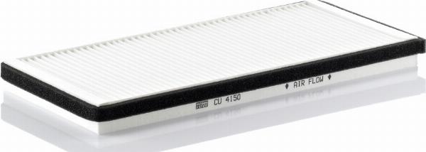 Mann-Filter CU 4150 - Filtru, aer habitaclu aaoparts.ro