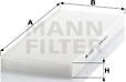 Mann-Filter CU 4179 - Filtru, aer habitaclu aaoparts.ro