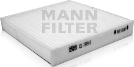 Mann-Filter CU 1919/2 - Filtru, aer habitaclu aaoparts.ro