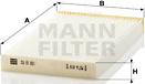 Mann-Filter CU15001 - Filtru, aer habitaclu aaoparts.ro