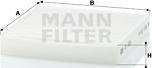 Mann-Filter CU 1835 - Filtru, aer habitaclu aaoparts.ro