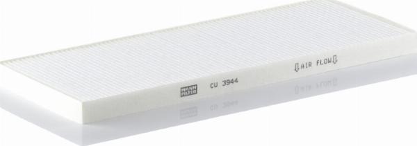 Mann-Filter CU 3944 - Filtru, aer habitaclu aaoparts.ro
