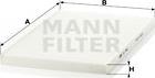 Mann-Filter CU 3562 - Filtru, aer habitaclu aaoparts.ro