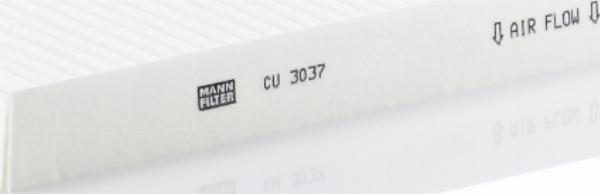 Mann-Filter CU 3037 - Filtru, aer habitaclu aaoparts.ro