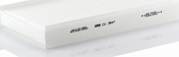 Mann-Filter CU 3847 - Filtru, aer habitaclu aaoparts.ro