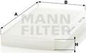 Mann-Filter CU 3337 - Filtru, aer habitaclu aaoparts.ro