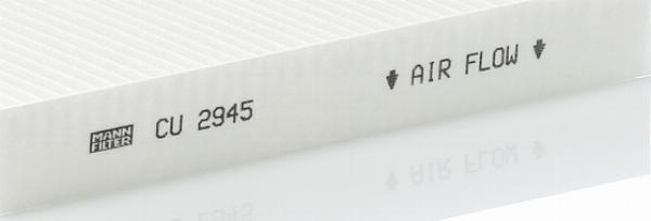 Mann-Filter CU 2945 - Filtru, aer habitaclu aaoparts.ro
