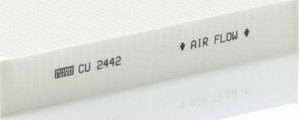 Mann-Filter CU 2442 - Filtru, aer habitaclu aaoparts.ro