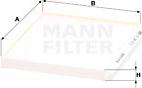 Mann-Filter CU 24 013 - Filtru, aer habitaclu aaoparts.ro