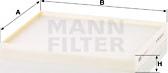 Mann-Filter CU 24 017 - Filtru, aer habitaclu aaoparts.ro