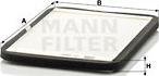 Mann-Filter CU 2424 - Filtru, aer habitaclu aaoparts.ro