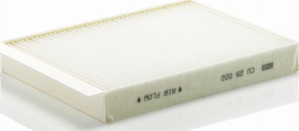 Mann-Filter CU 25 002 - Filtru, aer habitaclu aaoparts.ro