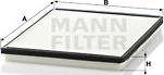 Mann-Filter CU 2530 - Filtru, aer habitaclu aaoparts.ro