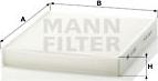 Mann-Filter CU 2533-2 - Filtru, aer habitaclu aaoparts.ro