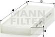 Mann-Filter CU 2623 - Filtru, aer habitaclu aaoparts.ro