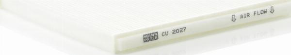 Mann-Filter CU 2027 - Filtru, aer habitaclu aaoparts.ro