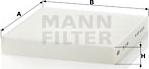 Mann-Filter CU 2149 - Filtru, aer habitaclu aaoparts.ro