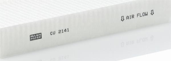 Mann-Filter CU 2141 - Filtru, aer habitaclu aaoparts.ro