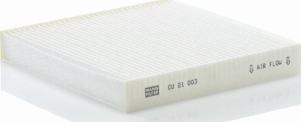 Mann-Filter CU 21 003 - Filtru, aer habitaclu aaoparts.ro