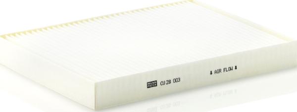 Mann-Filter CU 28 003 - Filtru, aer habitaclu aaoparts.ro