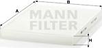 Mann-Filter CU 2882 - Filtru, aer habitaclu aaoparts.ro