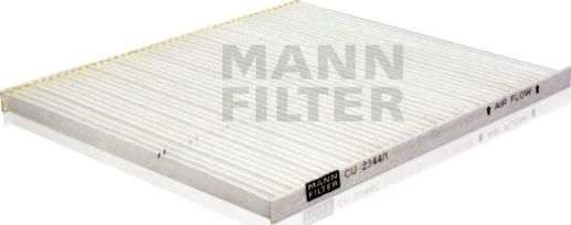 Mann-Filter CU 2344/1 - Filtru, aer habitaclu aaoparts.ro