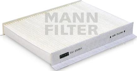 Mann-Filter CU 2335/1 - Filtru, aer habitaclu aaoparts.ro