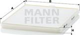 Mann-Filter CU 2326 - Filtru, aer habitaclu aaoparts.ro