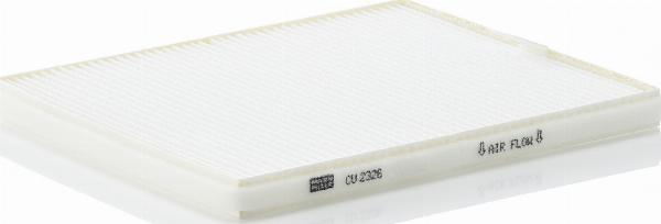 Mann-Filter CU 2326 - Filtru, aer habitaclu aaoparts.ro
