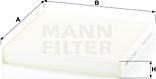 Mann-Filter CU 22 029 - Filtru, aer habitaclu aaoparts.ro