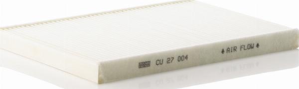 Mann-Filter CU 27 004 - Filtru, aer habitaclu aaoparts.ro