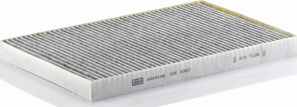 Mann-Filter CUK 4062 - Filtru, aer habitaclu aaoparts.ro