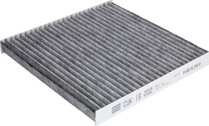 Mann-Filter CUK 18 002 - Filtru, aer habitaclu aaoparts.ro