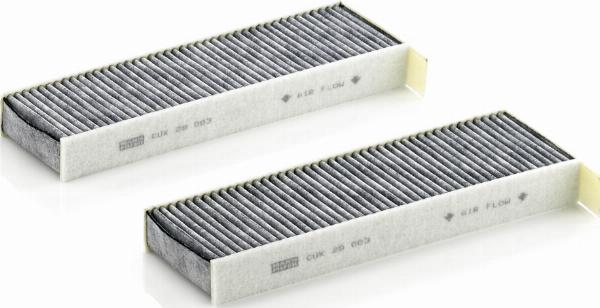 Mann-Filter CUK 29 003-2 - Filtru, aer habitaclu aaoparts.ro