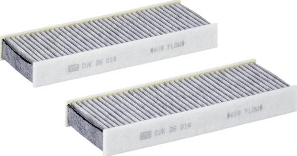 Mann-Filter CUK 26 014-2 - Filtru, aer habitaclu aaoparts.ro