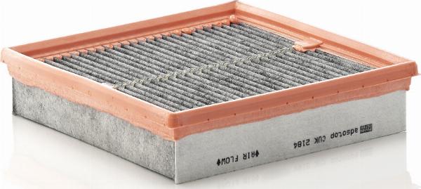 Mann-Filter CUK 2184 - Filtru, aer habitaclu aaoparts.ro