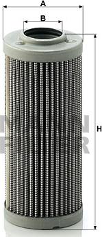 Mann-Filter HD 509 - Filtru hidraulic, cutie de viteze automata aaoparts.ro